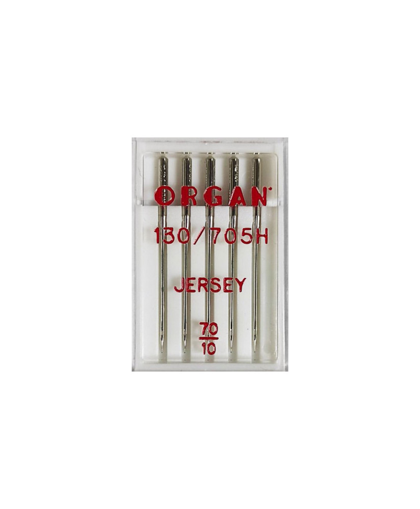 Sewing machine needles Organ JERSEY, No. 70 5 pcs. Sewing machine needles Organ JERSEY, No. 70 5 pcs.