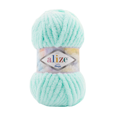 Yarn Alize Softy Mega soft turquoise (669)