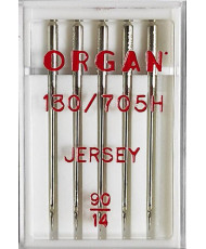 Sewing machine needles Organ JERSEY, No. 90 5 pcs.