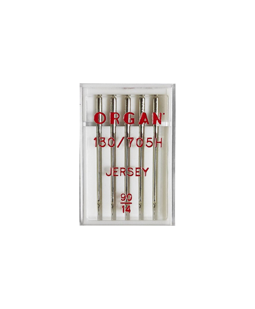 Sewing machine needles Organ JERSEY, No. 90 5 pcs. Sewing machine needles Organ JERSEY, No. 90 5 pcs.