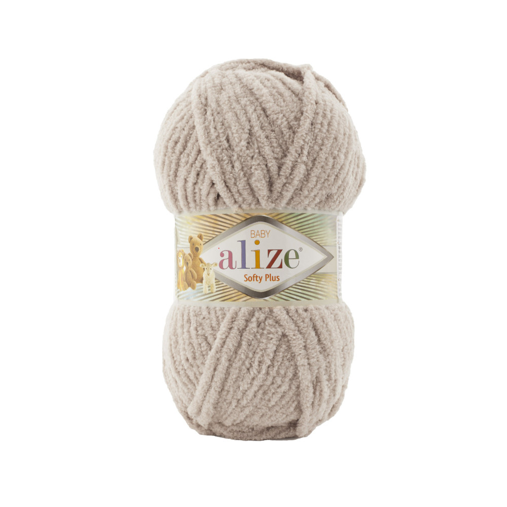 Пряжа Alize Softy Plus бежевый (115) Пряжа Alize Softy Plus бежевый (115)