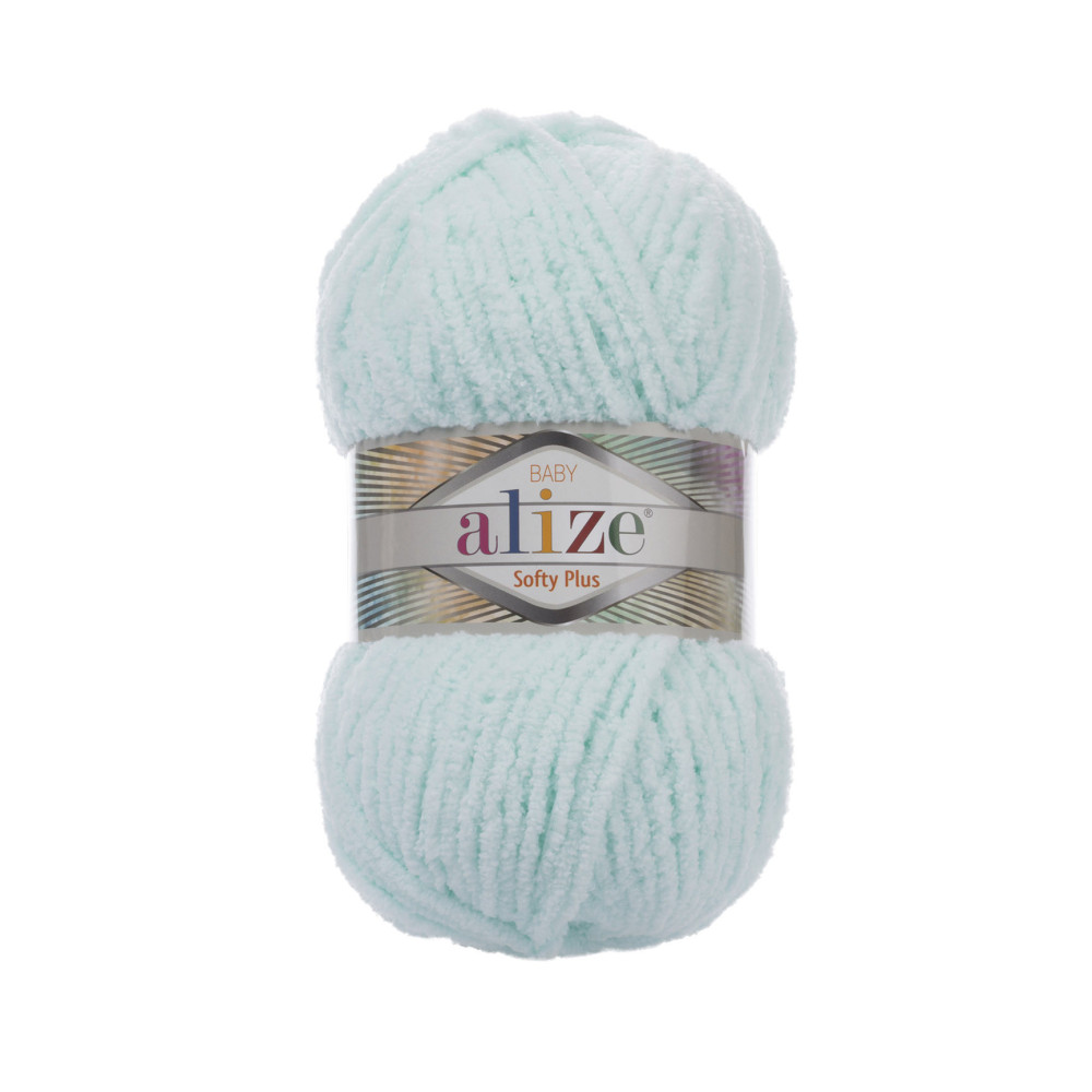 Пряжа Alize Softy Plus ніжно-бірюзовий (15) Пряжа Alize Softy Plus ніжно-бірюзовий (15)
