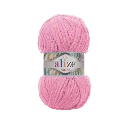 Пряжа Alize Softy Plus рожевий (185)