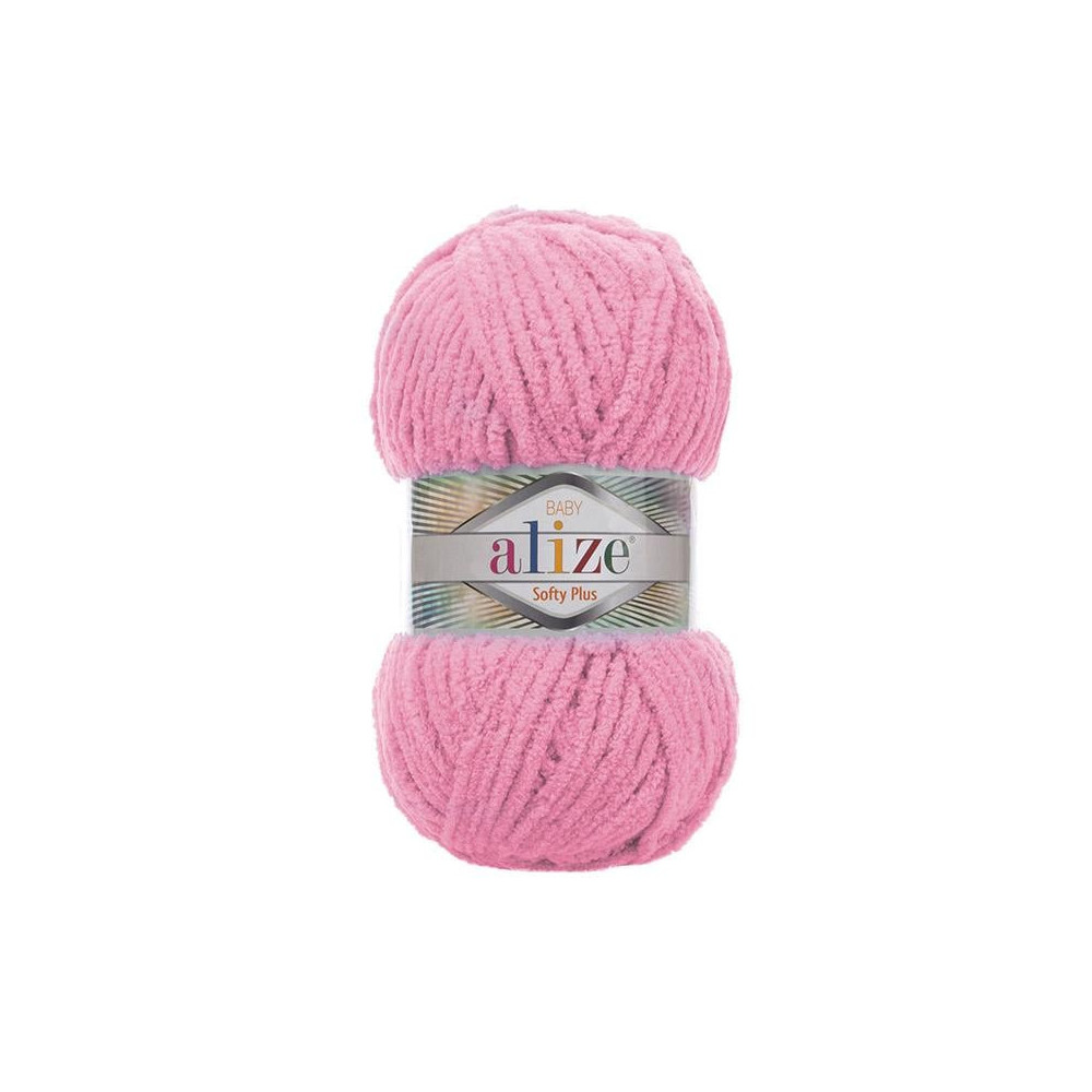 Пряжа Alize Softy Plus рожевий (185) Пряжа Alize Softy Plus рожевий (185)