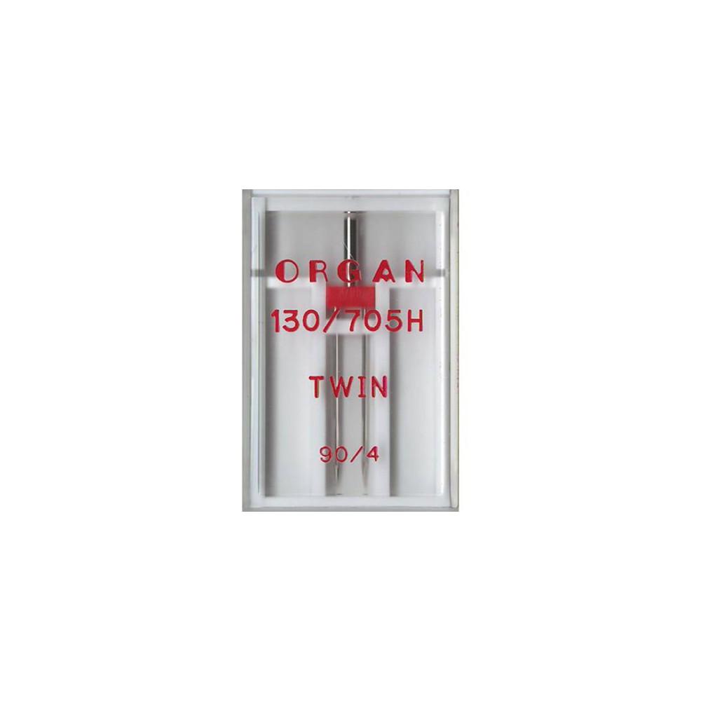 Double universal needle TWIN ORGAN 130/705H, No. 90/4 Double universal needle TWIN ORGAN 130/705H, No. 90/4