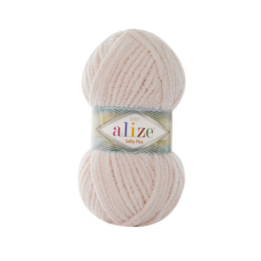 Пряжа Alize Softy Plus кофе з молоком (382)