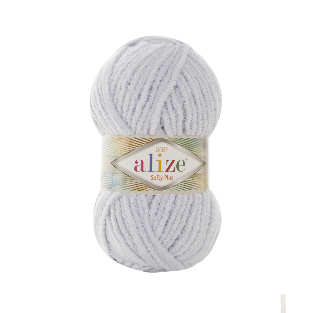 Пряжа Alize Softy Plus сіро-блакитний (500) Пряжа Alize Softy Plus сіро-блакитний (500)