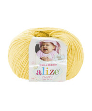 Yarn Alize Baby Wool soft yellow (187)