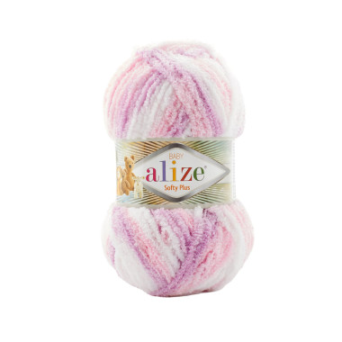 Yarn Alize Softy Plus multicolor (6051)
