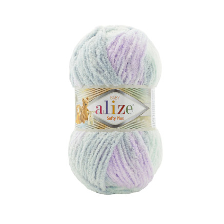 Yarn Alize Softy Plus multicolor (6466)