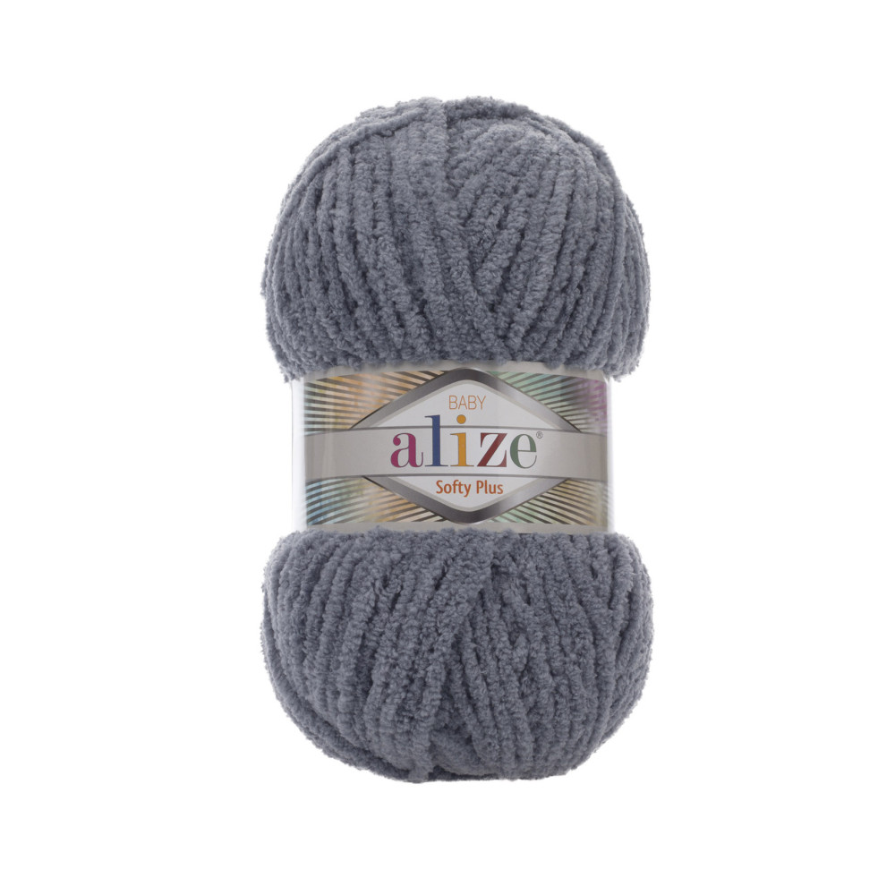 Yarn Alize Softy Plus steel (87) Yarn Alize Softy Plus steel (87)