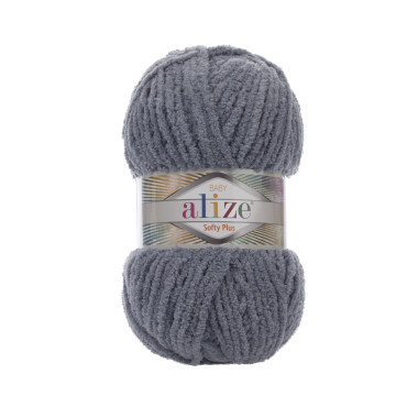 Yarn Alize Softy Plus steel (87)