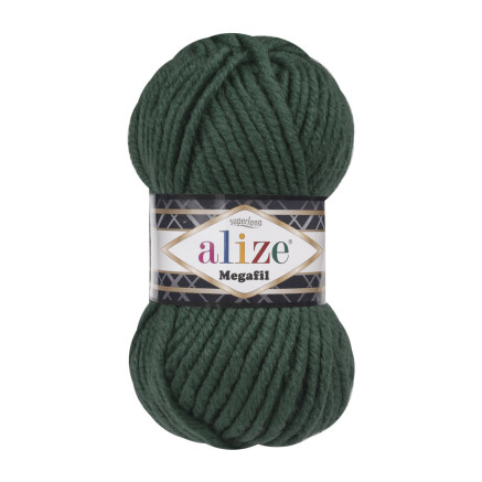 Пряжа Alize Superlana Megafil малахіт (426)
