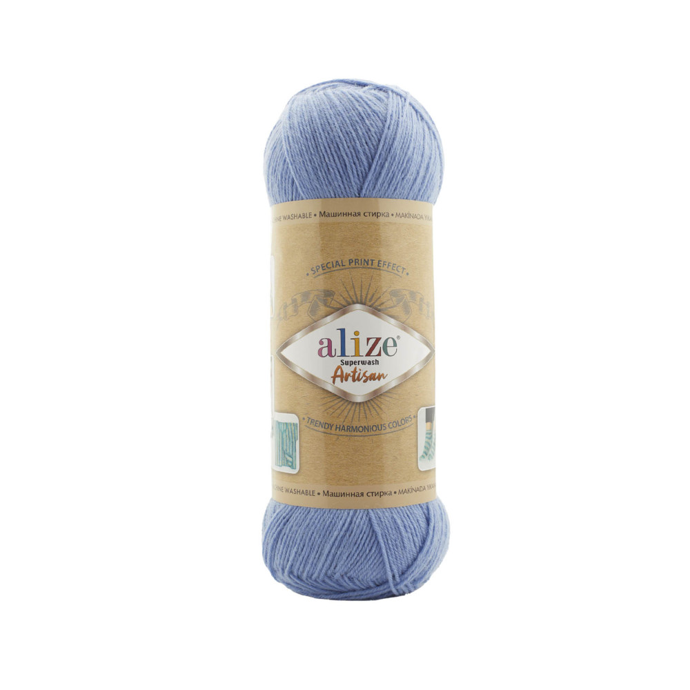 Пряжа Alize Superwash Artisan блакитний (432) Пряжа Alize Superwash Artisan блакитний (432)