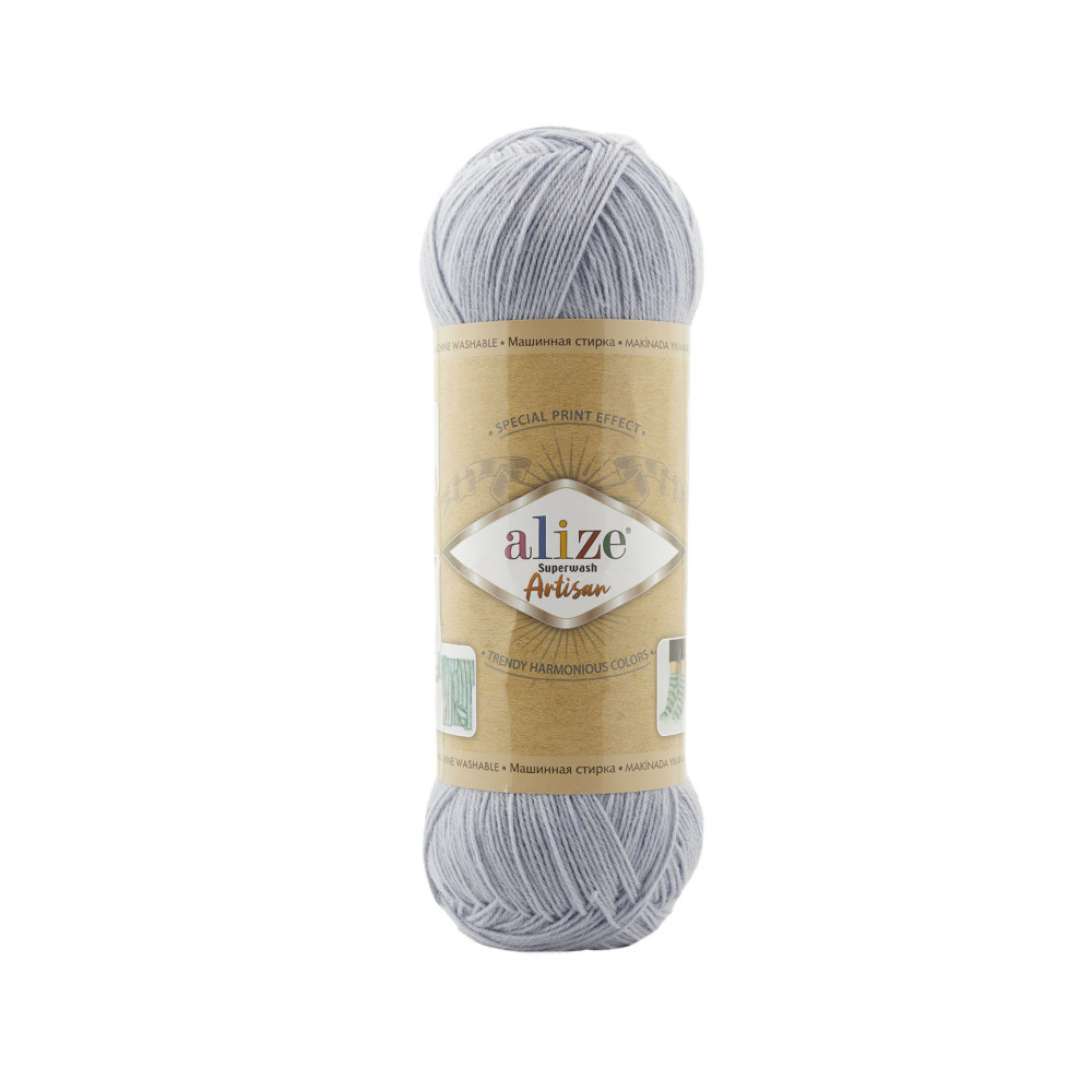 Пряжа Alize Superwash Artisan тала вода (51) Пряжа Alize Superwash Artisan тала вода (51)