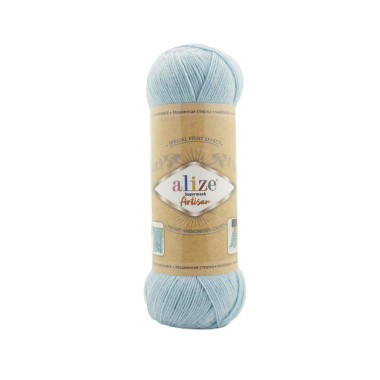 Пряжа Alize Superwash Artisan м'ята (522)