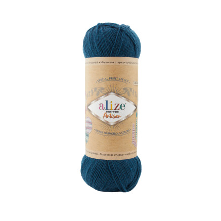 Yarn Alize Superwash Artisan рetrol (666)