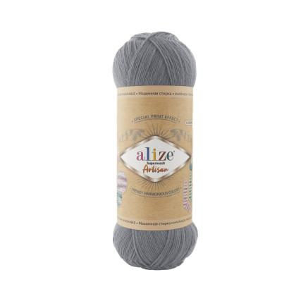 Yarn Alize Superwash Artisan gray (836)