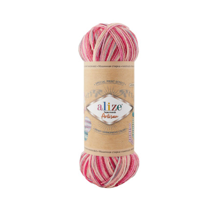 Yarn Alize Superwash Artisan melange (9002)