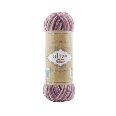 Пряжа Alize Superwash Artisan меланж (9011)