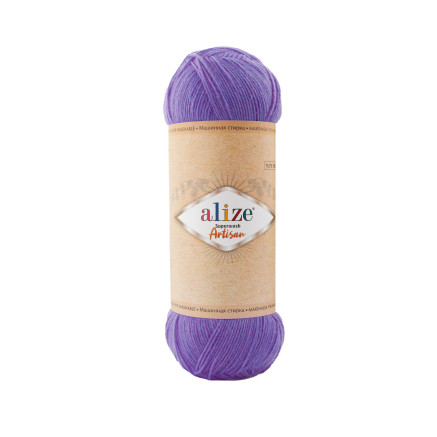 Yarn Alize Superwash Artisan purple (44)
