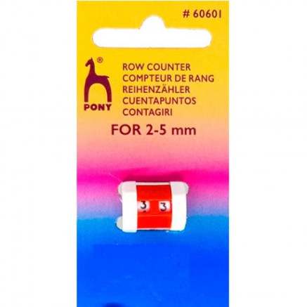 Row counter small 2-5 mm Pony (60601)
