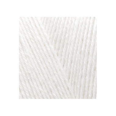 Пряжа Alize Superwash Comfort білий (55)