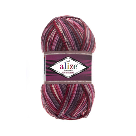 Yarn Alize Superwash Comfort melange (2698)