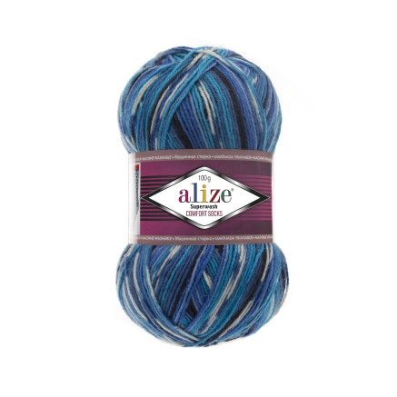 Yarn Alize Superwash Comfort melange (4446)