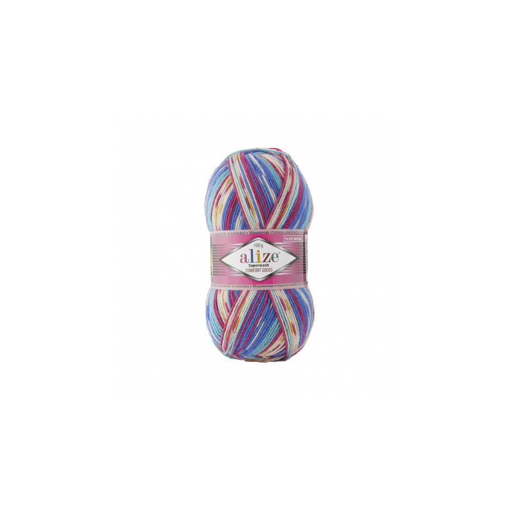 Yarn Alize Superwash Comfort melange (7654) Yarn Alize Superwash Comfort melange (7654)