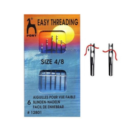 Sewing needles for the visually impaired 6 pcs Pony (12801)