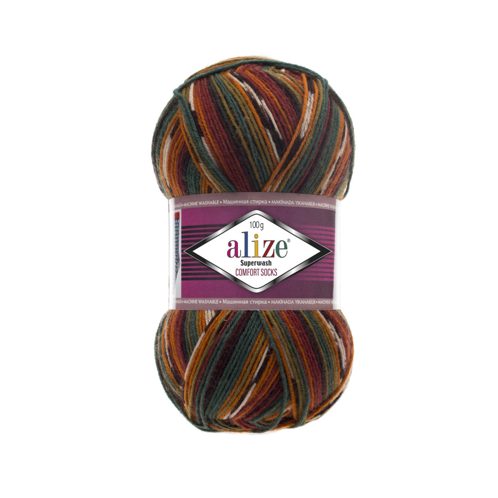 Yarn Alize Superwash Comfort melange (4447) Yarn Alize Superwash Comfort melange (4447)