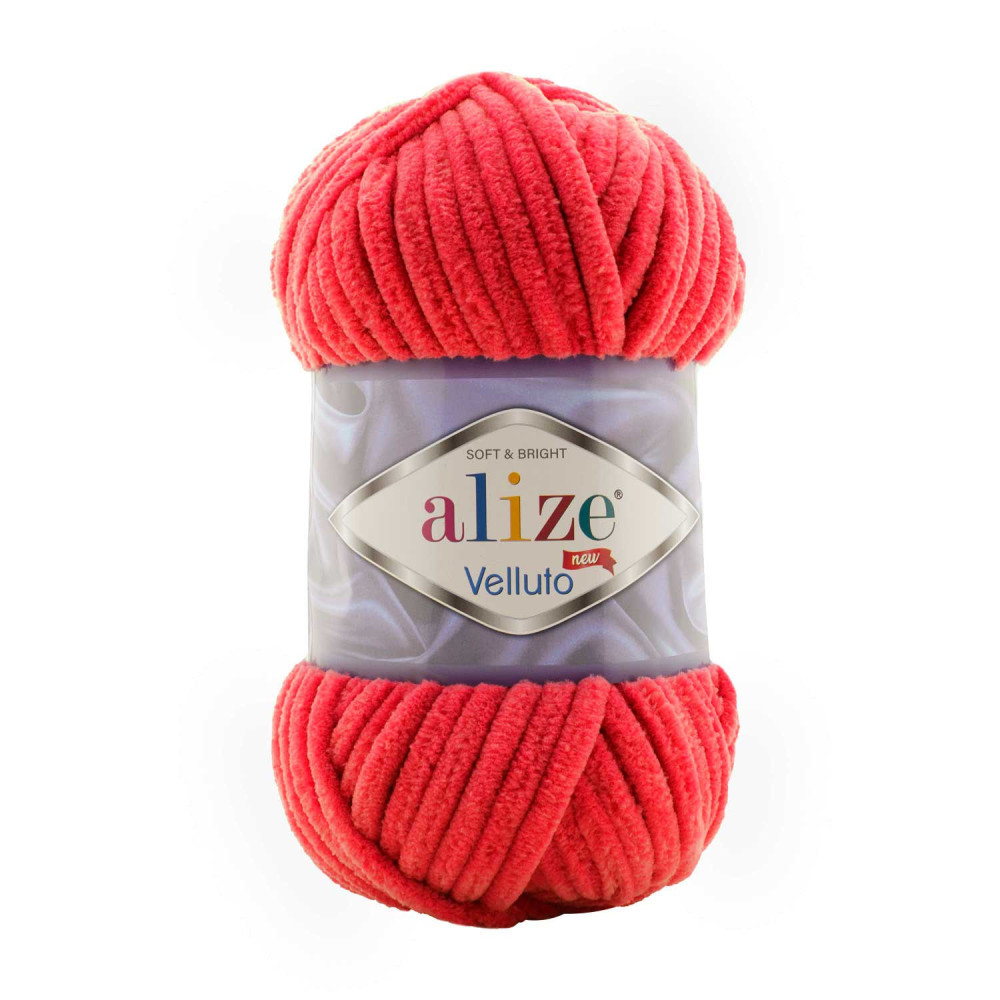 Yarn Alize Velluto red (56) Yarn Alize Velluto red (56)