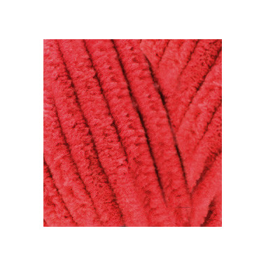 Yarn Alize Velluto red (56)