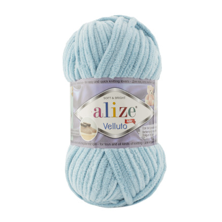 Yarn Alize Velluto azure (414)