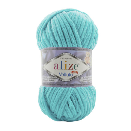 Yarn Alize Velluto turquoise (490)