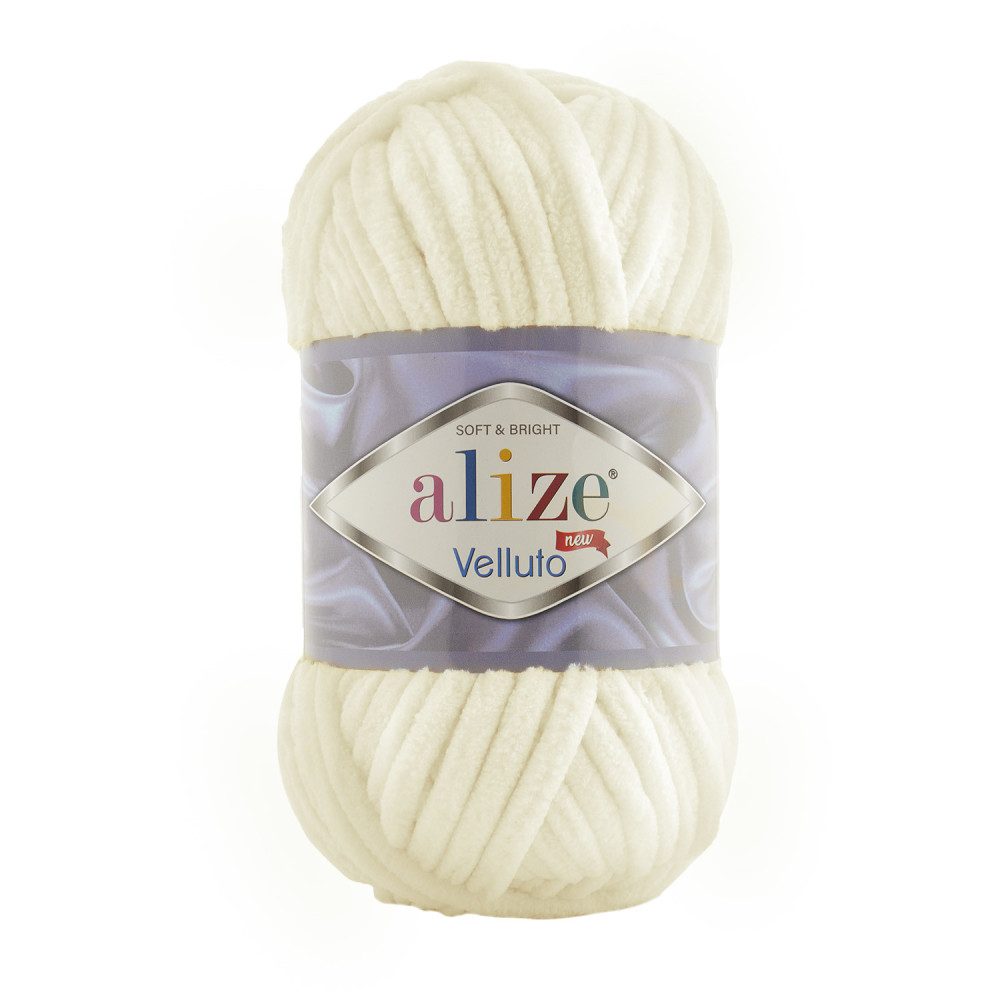 Yarn Alize Velluto milky (62)