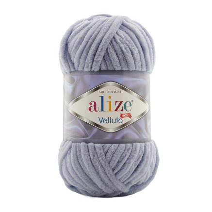 Yarn Alize Velluto charcoal grey (87)