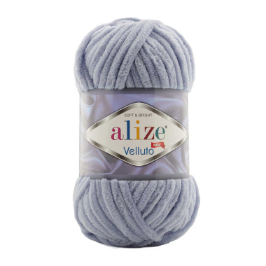 Yarn Alize Velluto charcoal grey (87)
