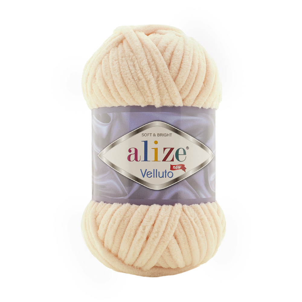 Пряжа Alize Velluto крем-брюле (310) Пряжа Alize Velluto крем-брюле (310)