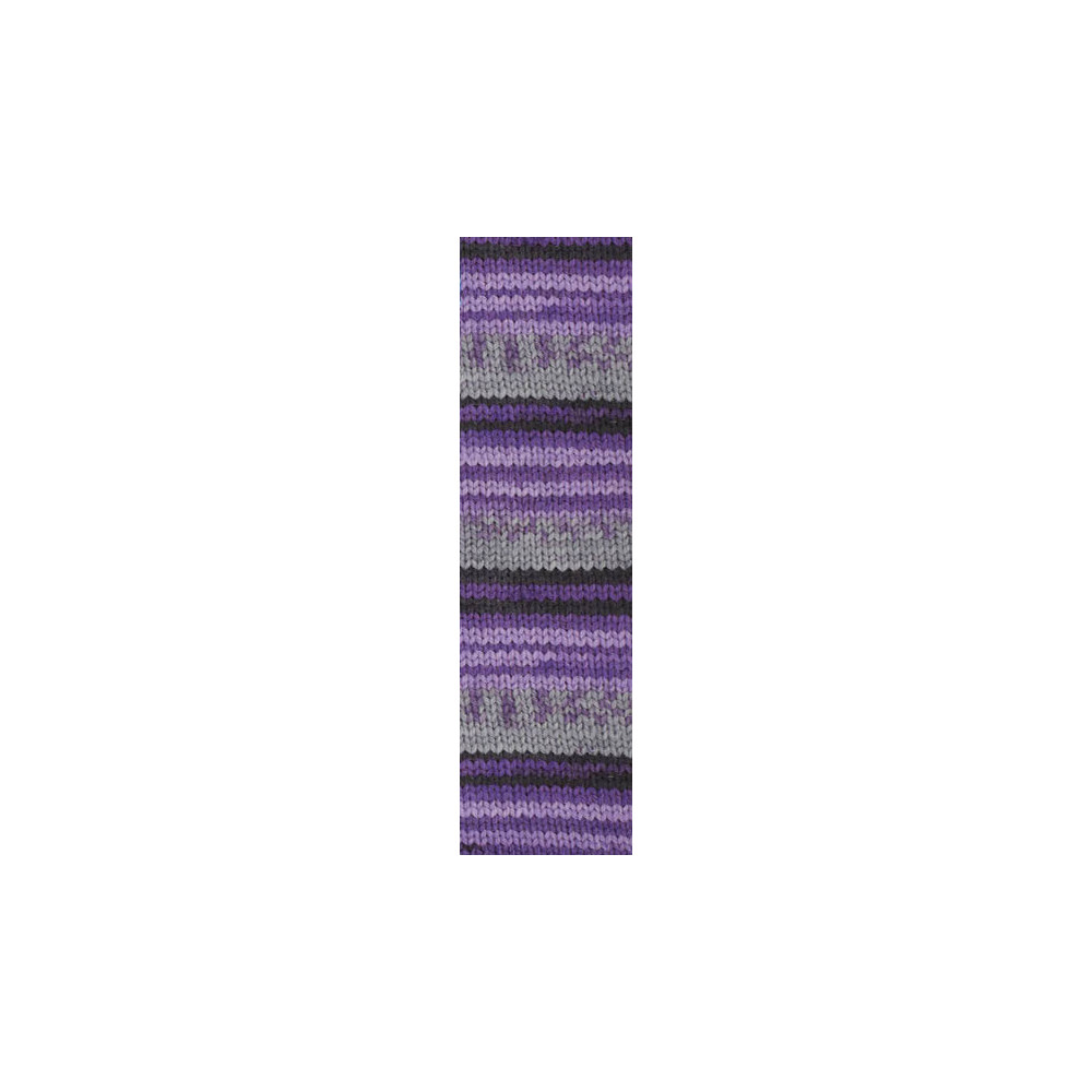 Yarn Alize Wooltime violet multicolor (11013)