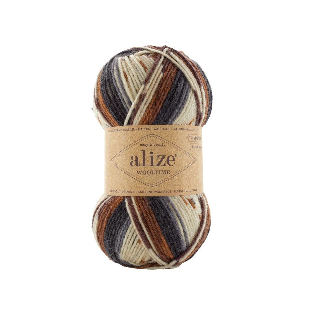 Yarn Alize Wooltime multicolor (11024) Yarn Alize Wooltime multicolor (11024)
