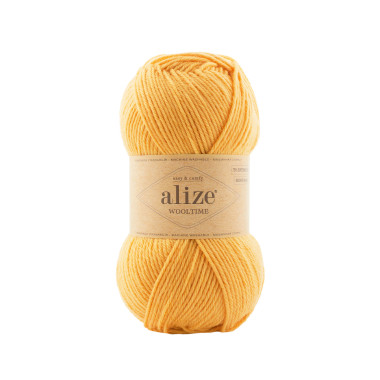 Yarn Alize Wooltime mustard (281)