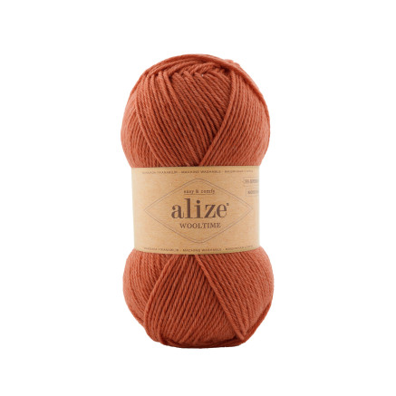 Yarn Alize Wooltime terracotta (433)