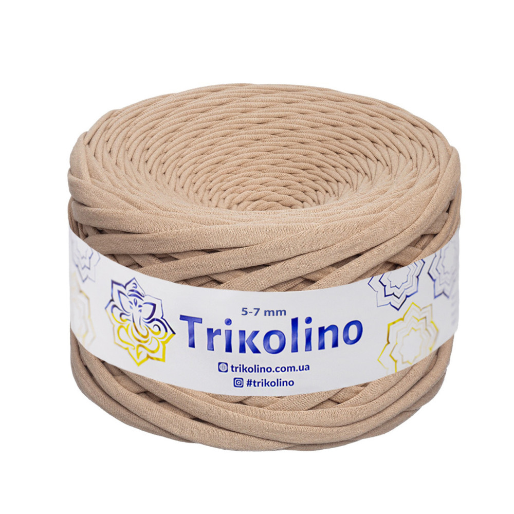 Трикотажна пряжа Trikolino 5-7 мм, лате 100 м (700239) Трикотажна пряжа Trikolino 5-7 мм, лате 100 м (700239)