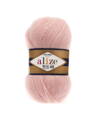 Yarn Alize Angora Real 40 light pink (363)
