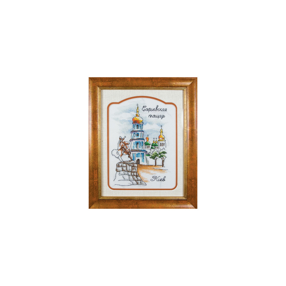 Cross stitch kit Sophia Square 13*20 cm (01309) Cross stitch kit Sophia Square 13*20 cm (01309)