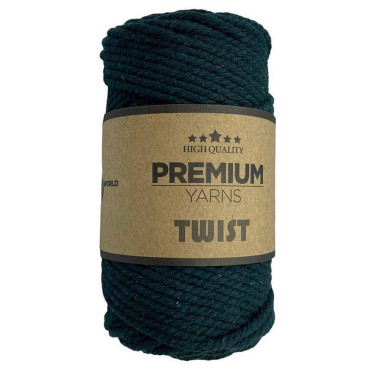 Хлопковый шнур TWIST Premium Yarns, голубая ель (3523)