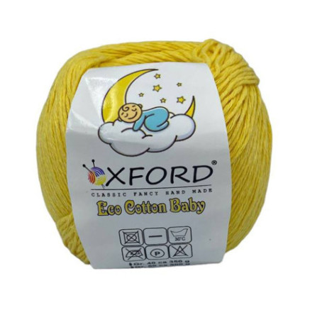 Yarn Oxford Eco Cotton Baby yellow