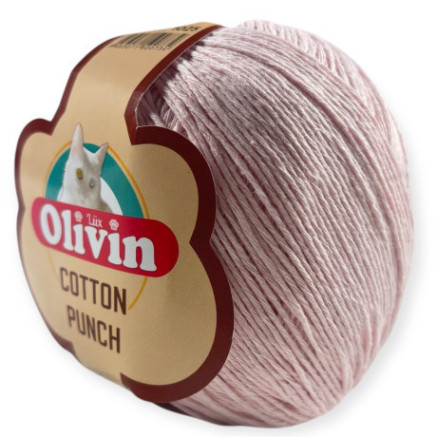 Yarn Olivin Cotton Punch soft pink (1025)